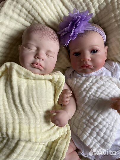 Кукла Реборн Новорожденный, 48-53 см