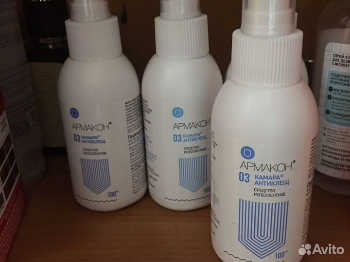 Средство от клещей и комаров