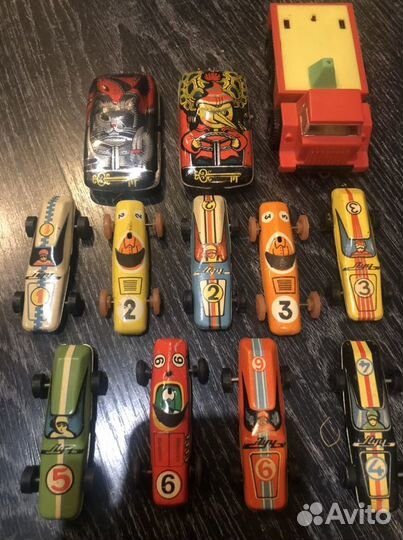 Игрушки из СССР машинки