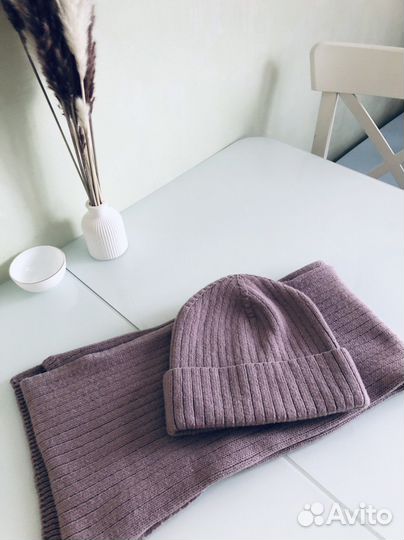 Шапка и шарф, комплектом и по отдельности