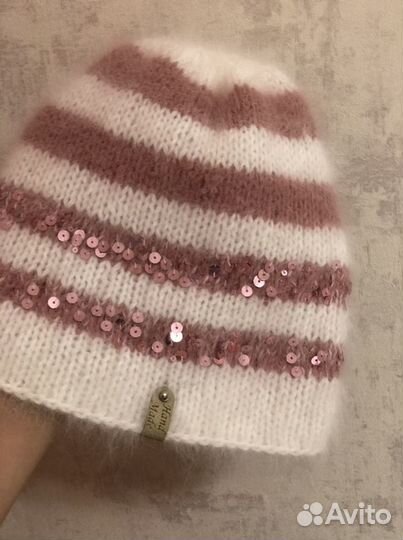 Шапка женская из ангоры