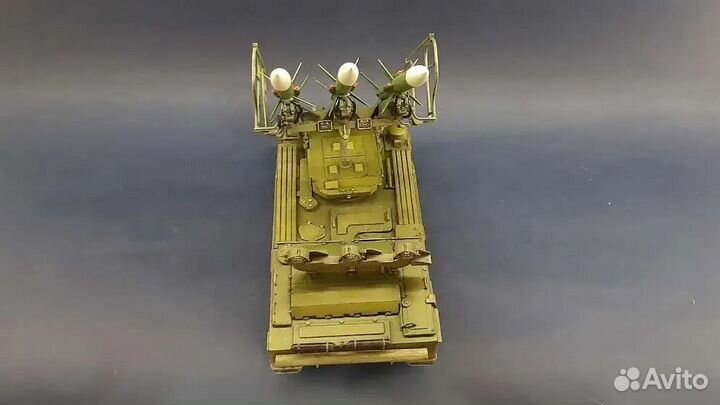 Модель зрк куб 1/35