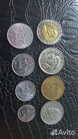 Набор монет Куба (Внутреннее Песо)