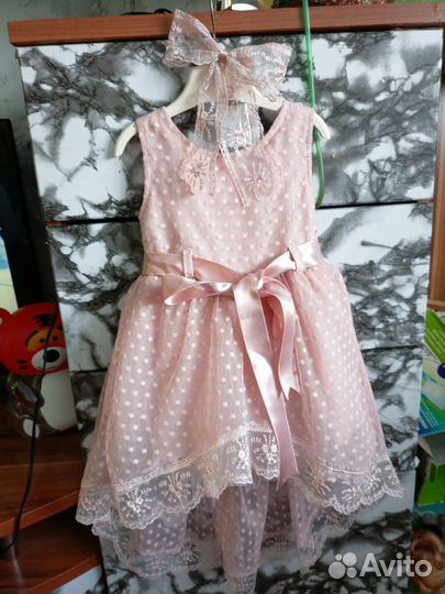 Платье для девочки 86