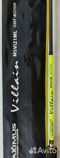 Спининг maximus villain 5-21г ; 2,1м