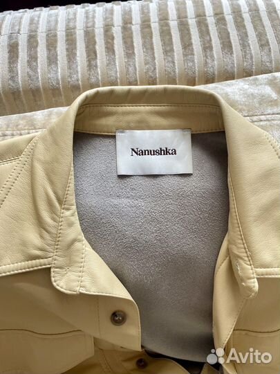 Кожаный комбинезон Nanushka