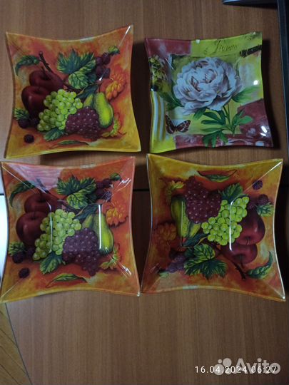 Квадратные тарелки