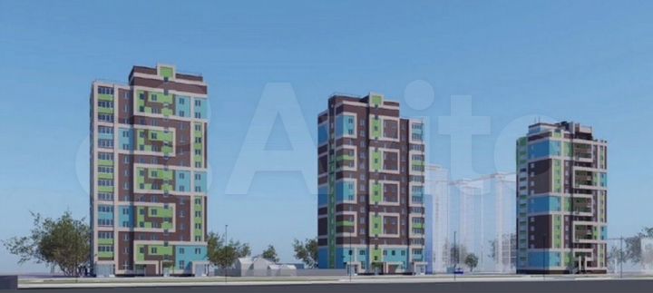 3-к. квартира, 78,3 м², 12/14 эт.