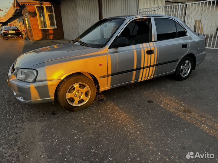 Hyundai Accent 1.5 AT, 2004, 198 524 км