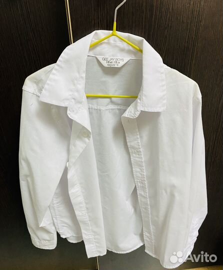 Рубашка белая и жилетка