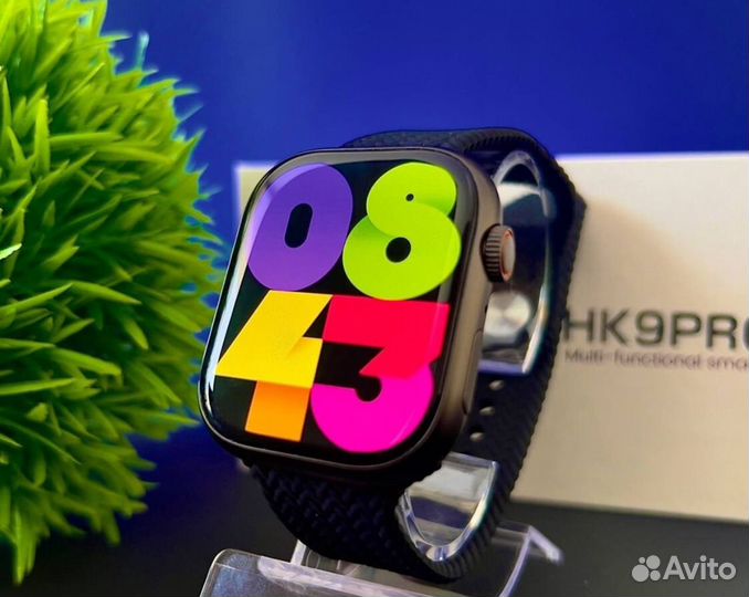 Apple watch hk9 pro + amoled