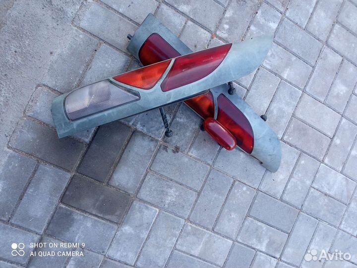 Фонари заднии от Рено канго