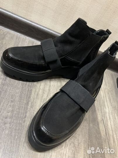 Ботинки Remonte женские кожа+замша р-р 39