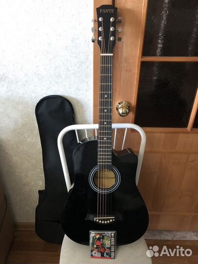 Акустическая гитара «Fante ft-d38-bk»