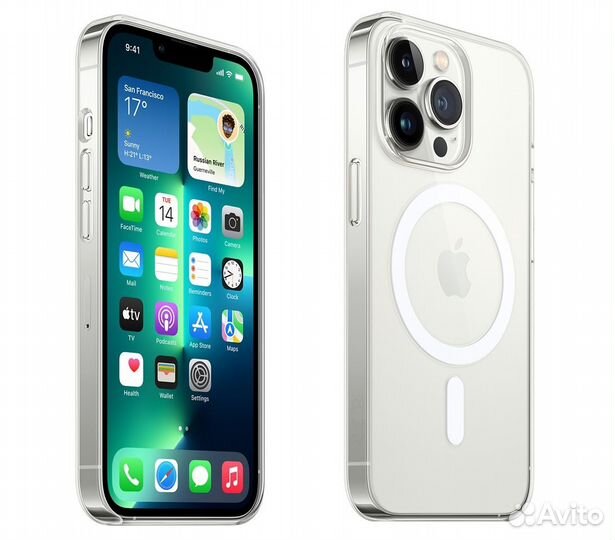 Чехол Apple MagSafe Clear Case для iPhone 13 Pro