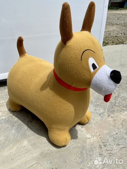 Собака - попрыгушка