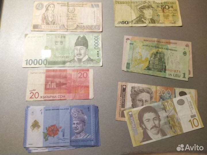 Продаются различные иностранные Боны