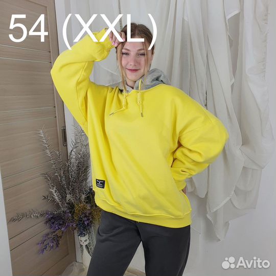Худи с флисом 7986