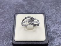 Новое золотое кольцо с бриллиантами 0,29 ct