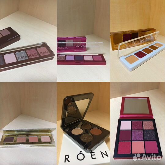 Тени, пудры, румяна, хайлайтеры, праймеры