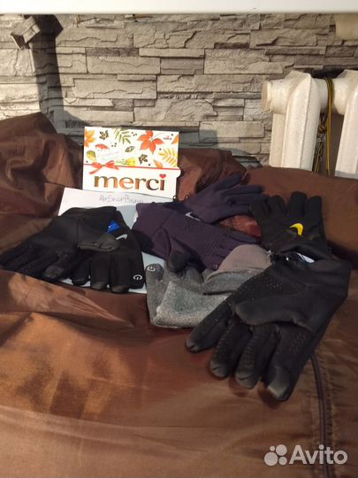 Перчатки Nike drill & hyperwarm