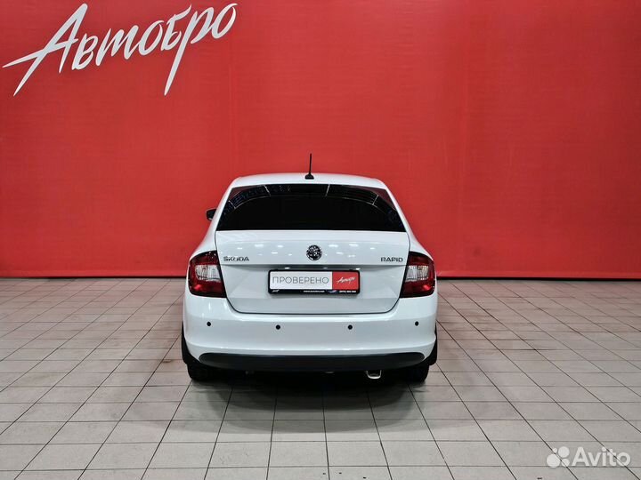 Skoda Rapid 1.6 МТ, 2017, 167 366 км