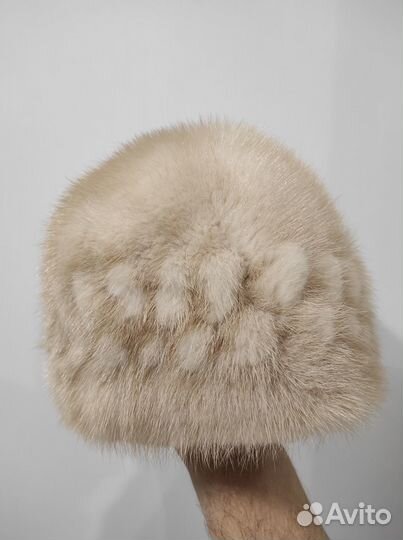 Шапка норковая женская