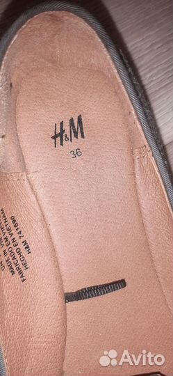 Балетки H&M 36 размер