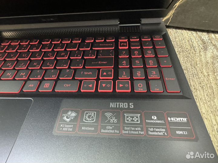 Игровой ноутбук Acer Nitro 5 AN515 RTX 3050Ti