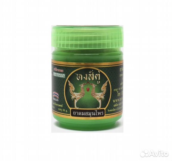 Тайский ингалятор на травах Novolife, 40г