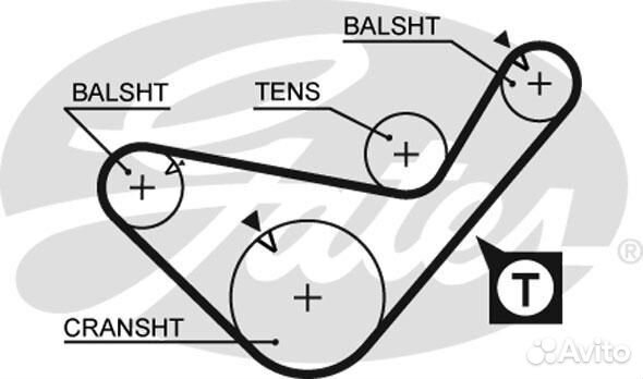 Комплект ремня грм