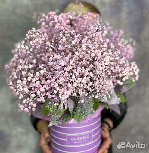 Букет из гипсофил. Подарок девушке