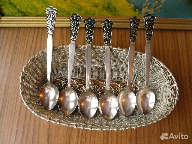 Набор чайных ложек. СССР 70-е годы