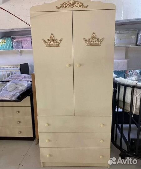 Шкаф детский двухсекционный