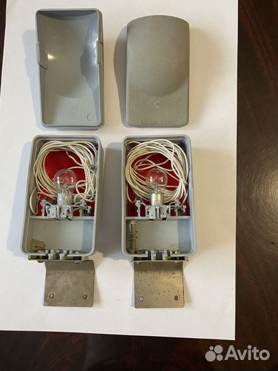 Фонари габаритные красные 2 шт