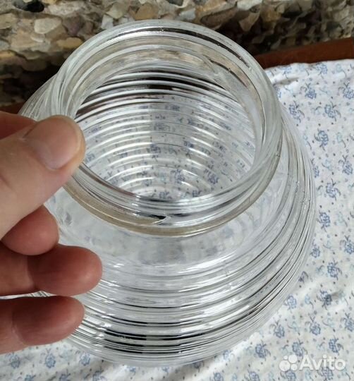 Светильник (плафон) стеклянный