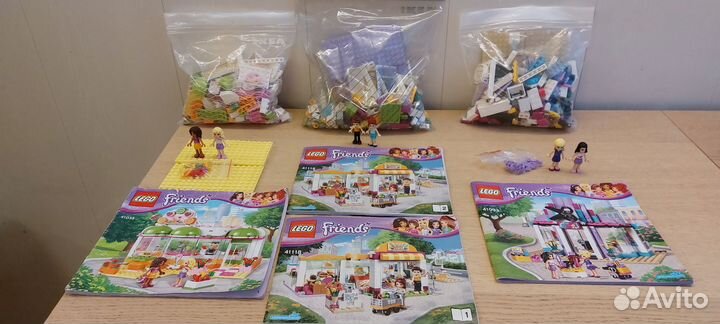 Лего Friends 41035,41118 и 41093 за 1 набор
