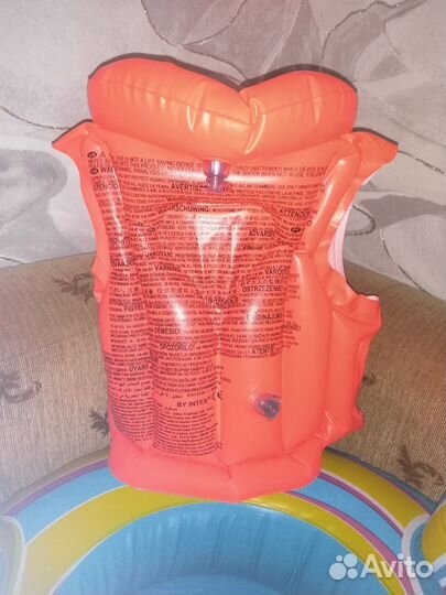 Надувной круг для плавания детский