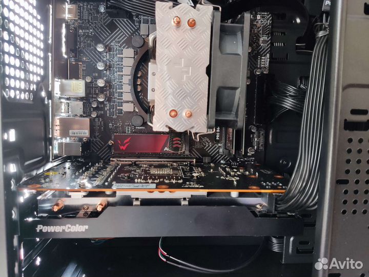 Продам игровой пк с (полный комплект) Монитор165гр