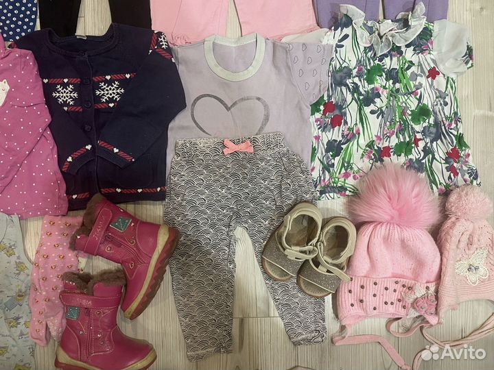 Детская одежда вещи пакетом на девочку
