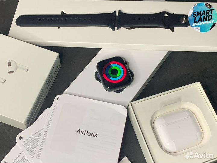 Apple Watch 7 + AirPods 3