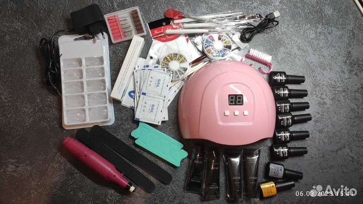 Набор Для наращивания ногтей