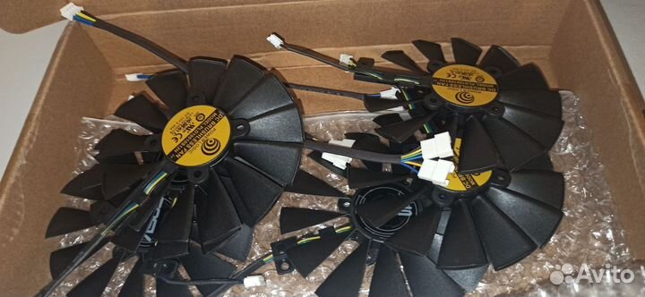 Кулер для видеокарты Asus rx580