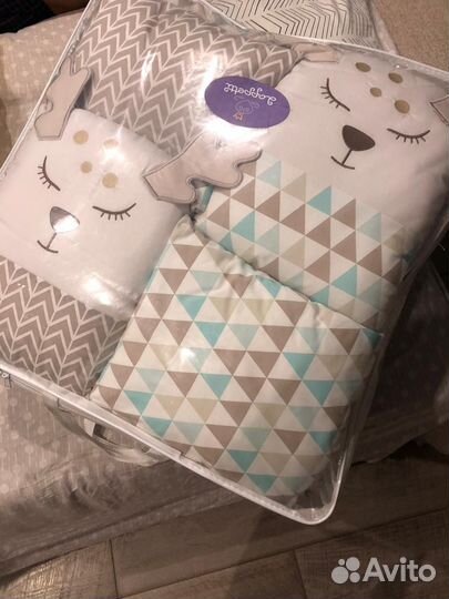 Бортики в детскую кроватку