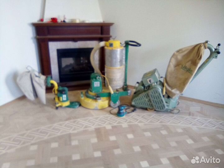 Шлифовка паркета немецким оборудованием без пыли