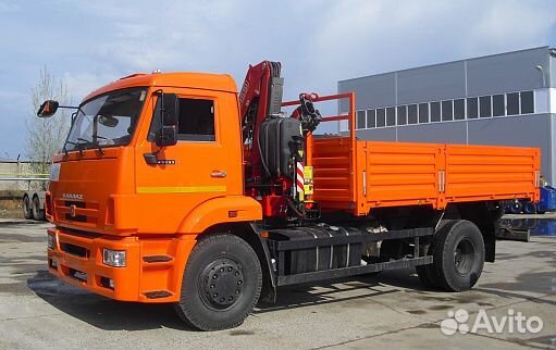 КамАЗ 43253-3010-69 с КМУ, 2023