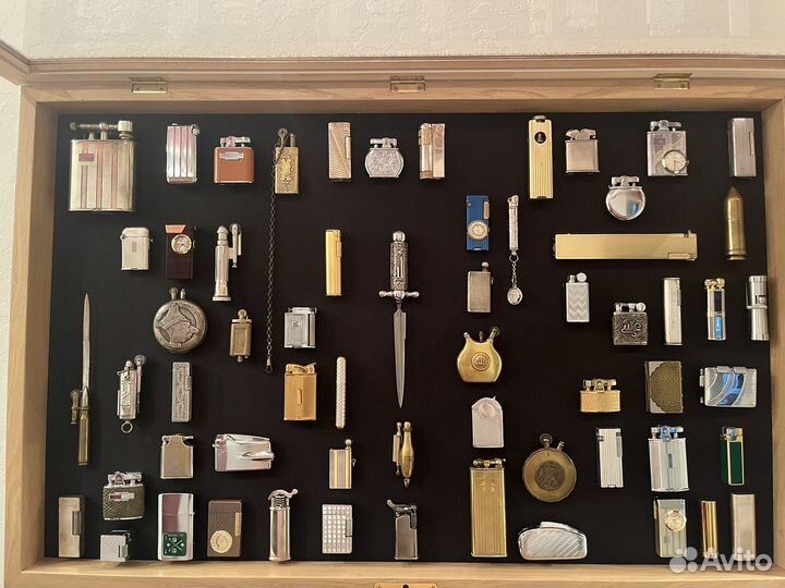 Коллекция винтажных зажигалок