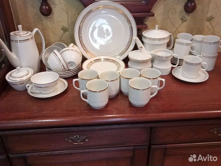 Посуда сервизы Польша, Чехословакия, винтаж