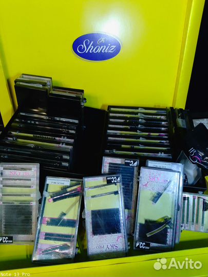 Ресницы для наращивания пучки