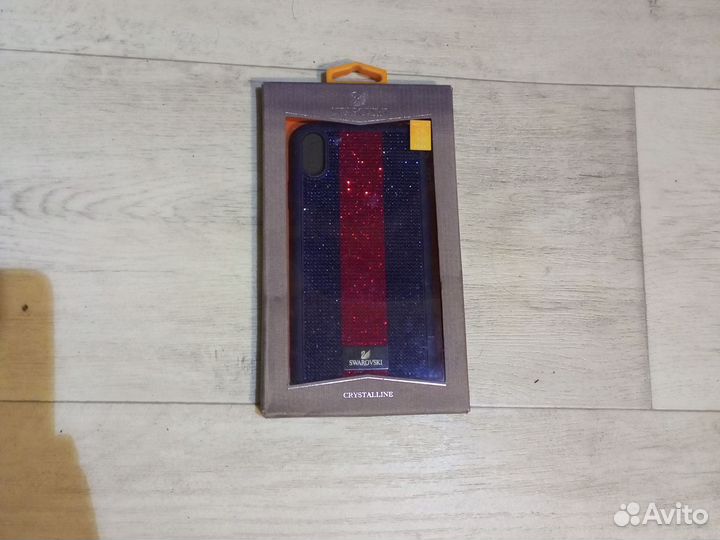 Чехол-накладка swarovski для iPhone XS Max